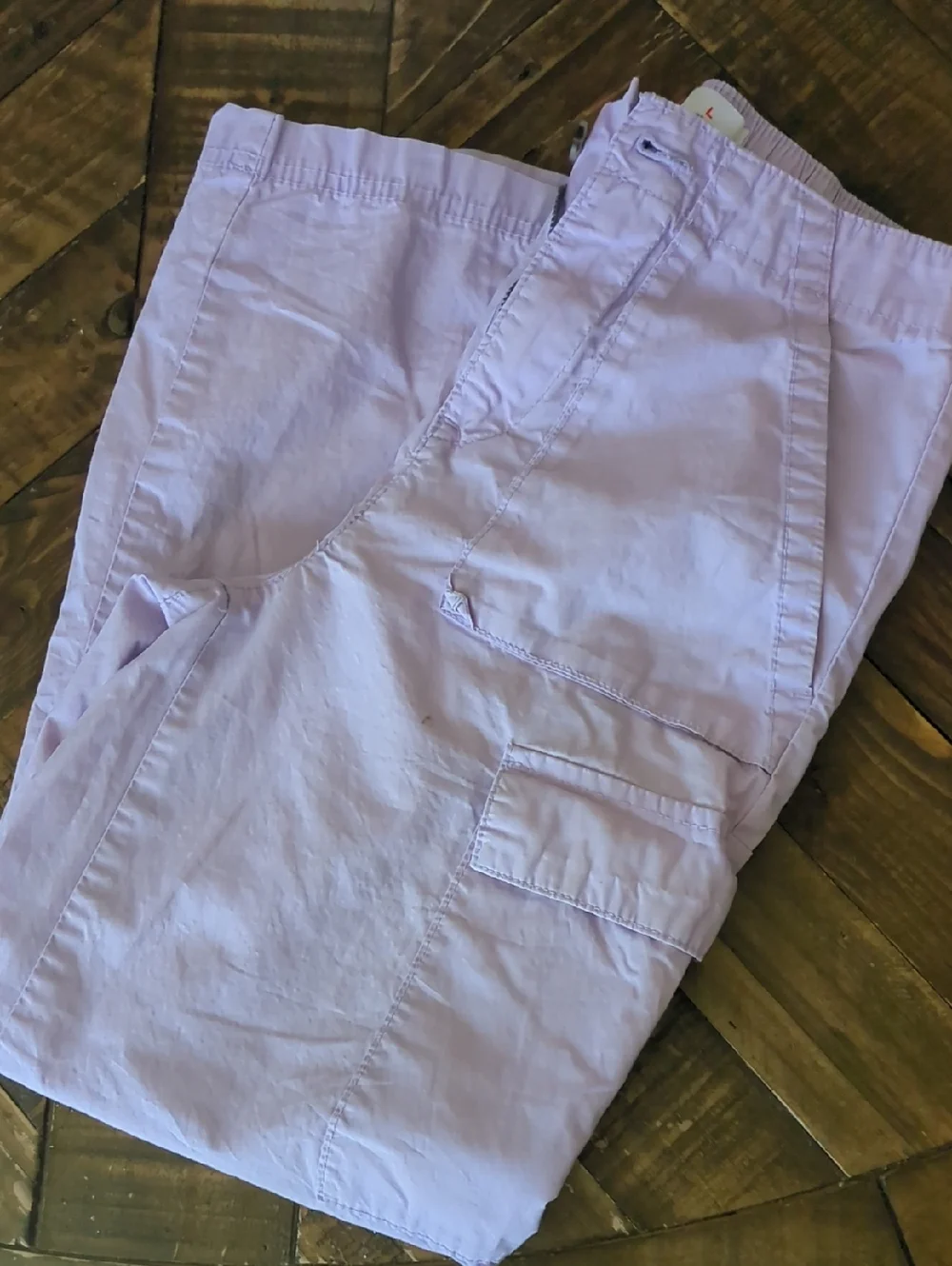 Old Navy Lavender Loose Poplin Cargo Pants